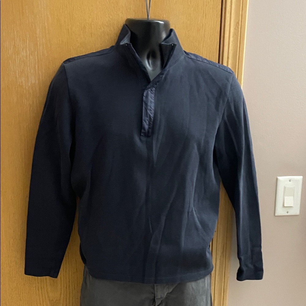 Hugo Boss Navy Blue Men's Shirt